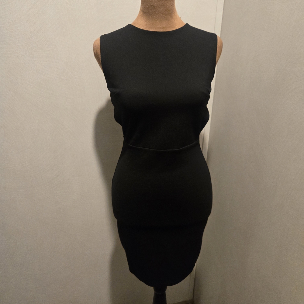 Lulu's Classic Black Mini Dress